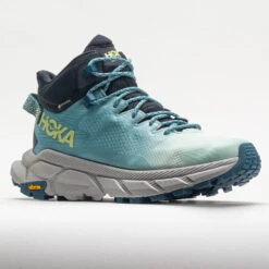 HOKA Trail Code GTX Women's Blue Glass/Coastal Shade -Footwear Sale 631235 5