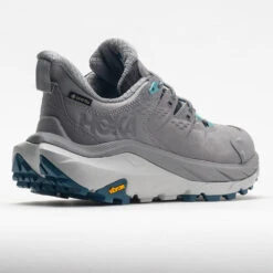 HOKA Kaha 2 Low GTX Women's Sharkskin/Blue Coral -Footwear Sale 631244 6