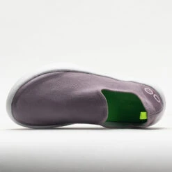 OOFOS OOmg EeZee Women's White/Mauve -Footwear Sale 631314 2