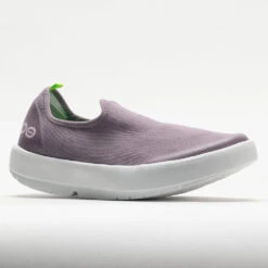 OOFOS OOmg EeZee Women's White/Mauve -Footwear Sale 631314 5