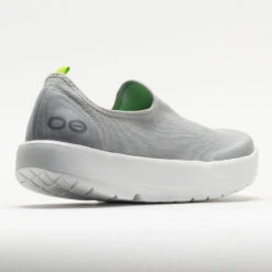 OOFOS OOmg EeZee Women's White/Gray -Footwear Sale 631436 6